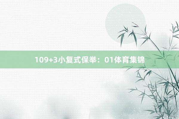 10 9+3小复式保举: 01体育集锦