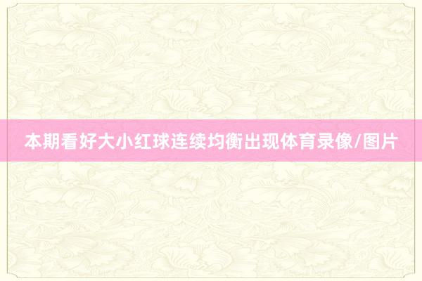 本期看好大小红球连续均衡出现体育录像/图片