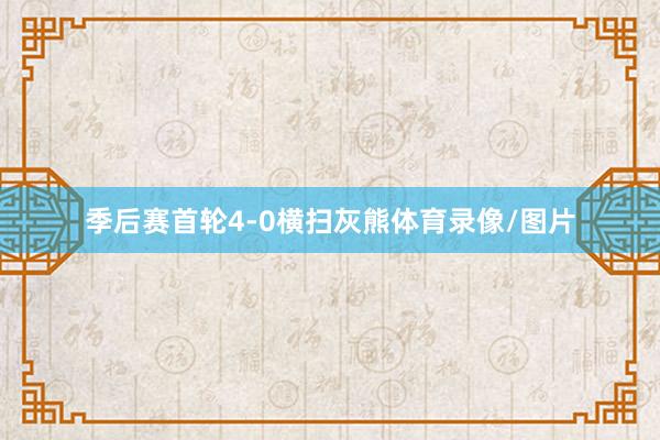 季后赛首轮4-0横扫灰熊体育录像/图片