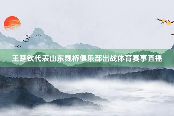 王楚钦代表山东魏桥俱乐部出战体育赛事直播