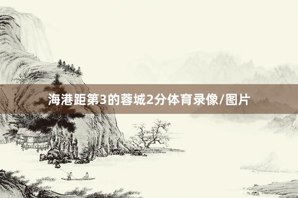 海港距第3的蓉城2分体育录像/图片