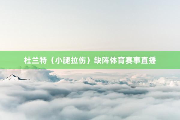杜兰特（小腿拉伤）缺阵体育赛事直播