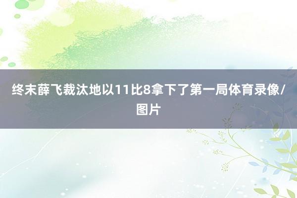 终末薛飞裁汰地以11比8拿下了第一局体育录像/图片