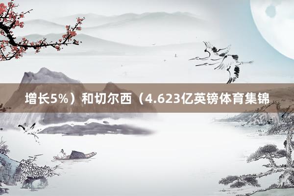 增长5%）和切尔西（4.623亿英镑体育集锦