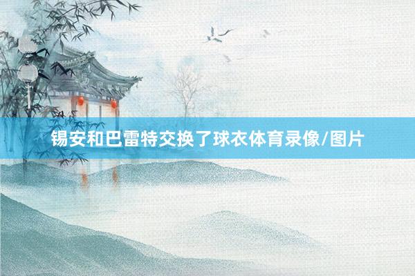 锡安和巴雷特交换了球衣体育录像/图片