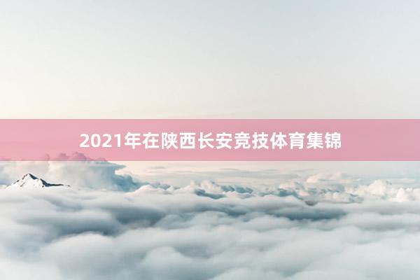 2021年在陕西长安竞技体育集锦