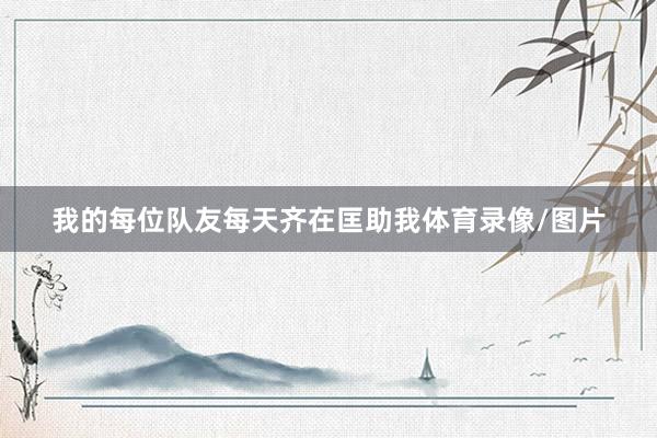 我的每位队友每天齐在匡助我体育录像/图片
