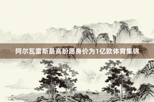 阿尔瓦雷斯最高盼愿身价为1亿欧体育集锦