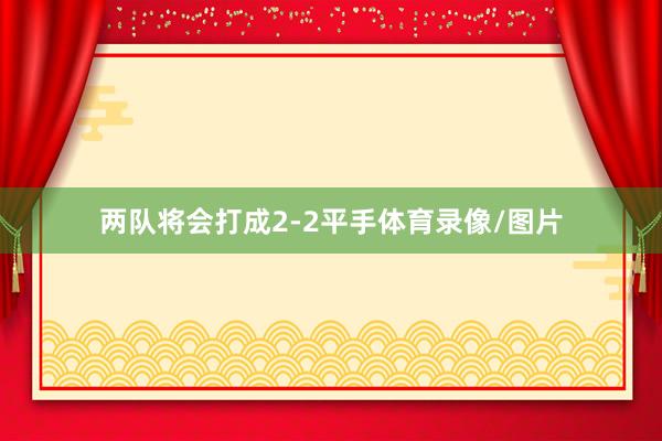 两队将会打成2-2平手体育录像/图片