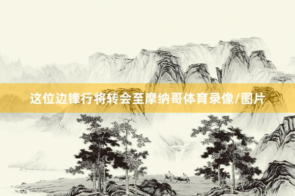这位边锋行将转会至摩纳哥体育录像/图片