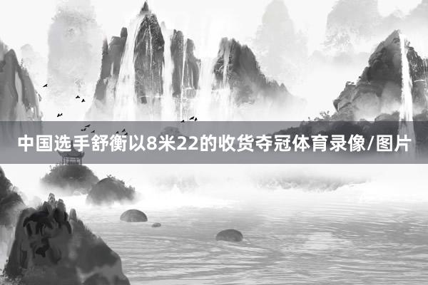 中国选手舒衡以8米22的收货夺冠体育录像/图片