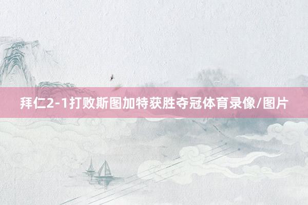 拜仁2-1打败斯图加特获胜夺冠体育录像/图片