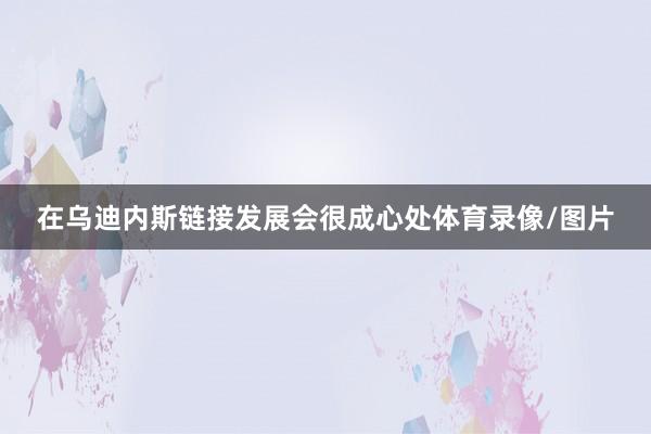 在乌迪内斯链接发展会很成心处体育录像/图片