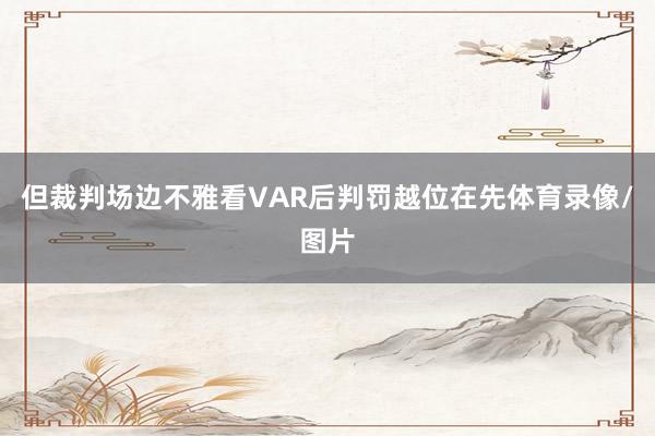 但裁判场边不雅看VAR后判罚越位在先体育录像/图片