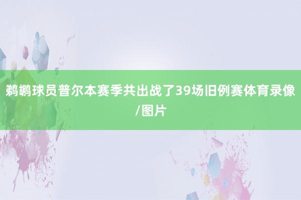 鹈鹕球员普尔本赛季共出战了39场旧例赛体育录像/图片