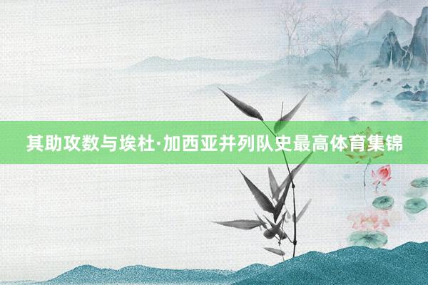 其助攻数与埃杜·加西亚并列队史最高体育集锦