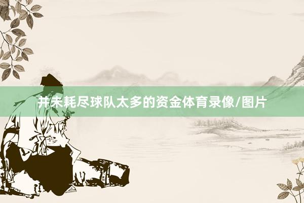 并未耗尽球队太多的资金体育录像/图片